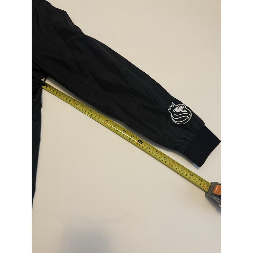 RARE NBA Kings Pacific Division Black Jacket - Limited Edition Arc Logo - Size M - Picture 10 of 12